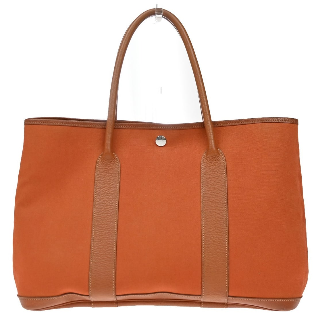 Hermes Garden Party Orange Tote Bag 35cm Pre-Owned (1 of 1)