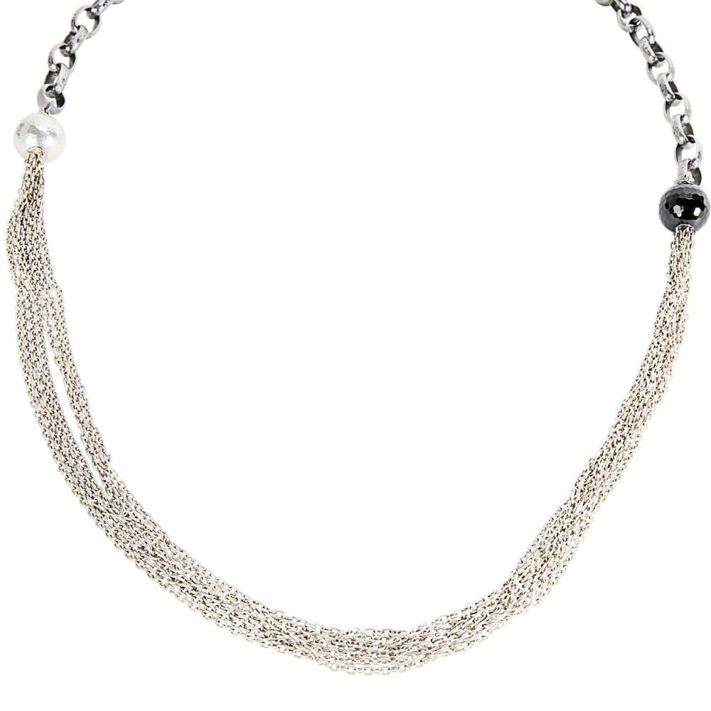 Gurhan Sterling Silver Chain Necklace 40 inch Women's Jewelry (1 of 4)