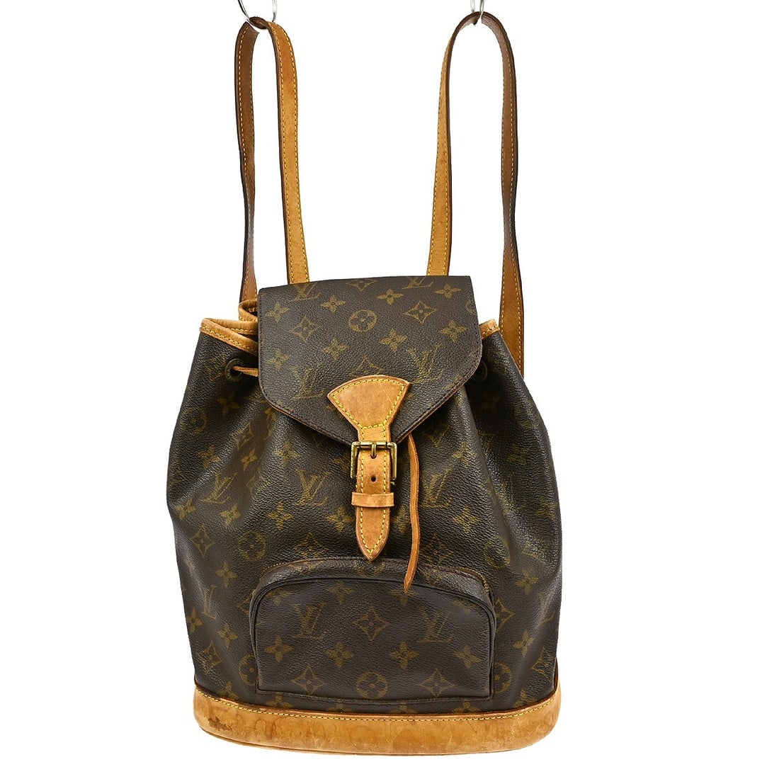 Louis Vuitton Montsouris MM Monogram Backpack Bag Vintage (1 of 10)