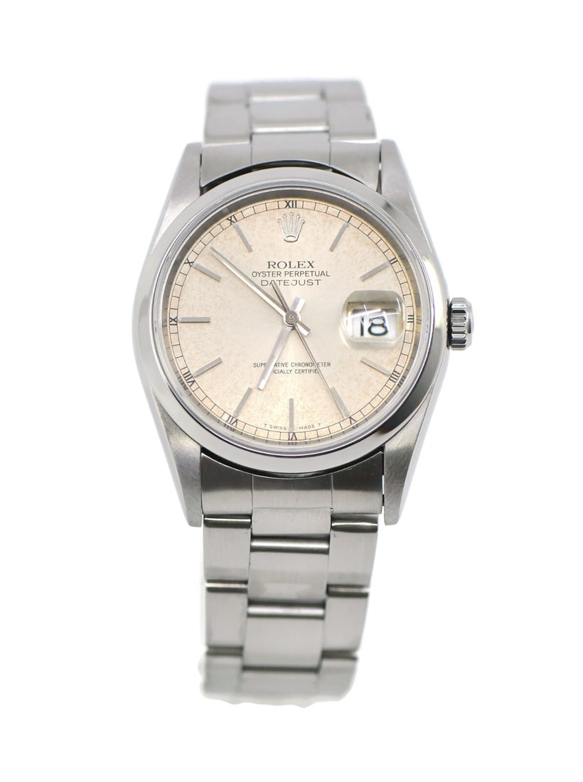 Rolex Datejust 16200 Stainless Steel Automatic Watch with Box (1 of 5)