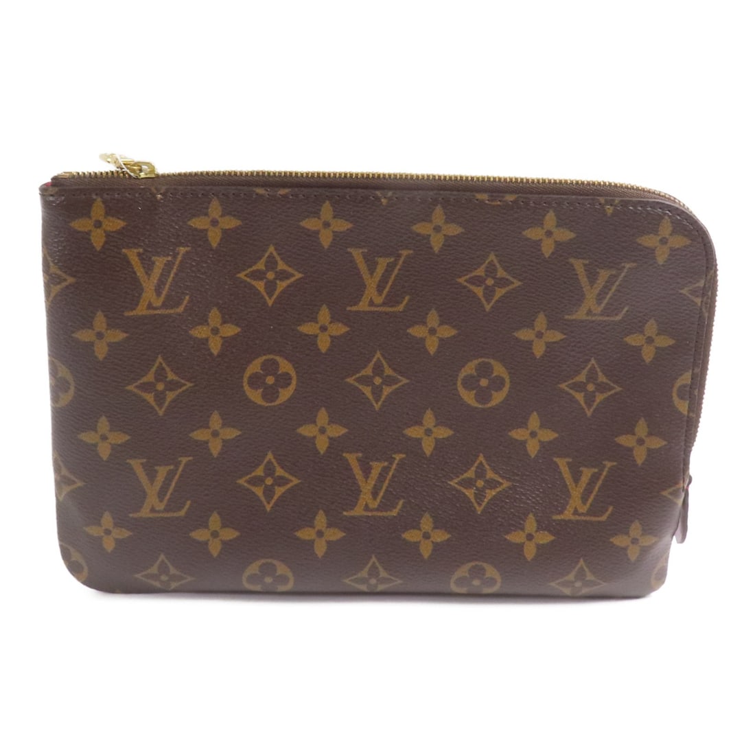 Louis Vuitton Etui Voyage PM Clutch Bag Pouch M44148 Brown Canvas (1 of 15)