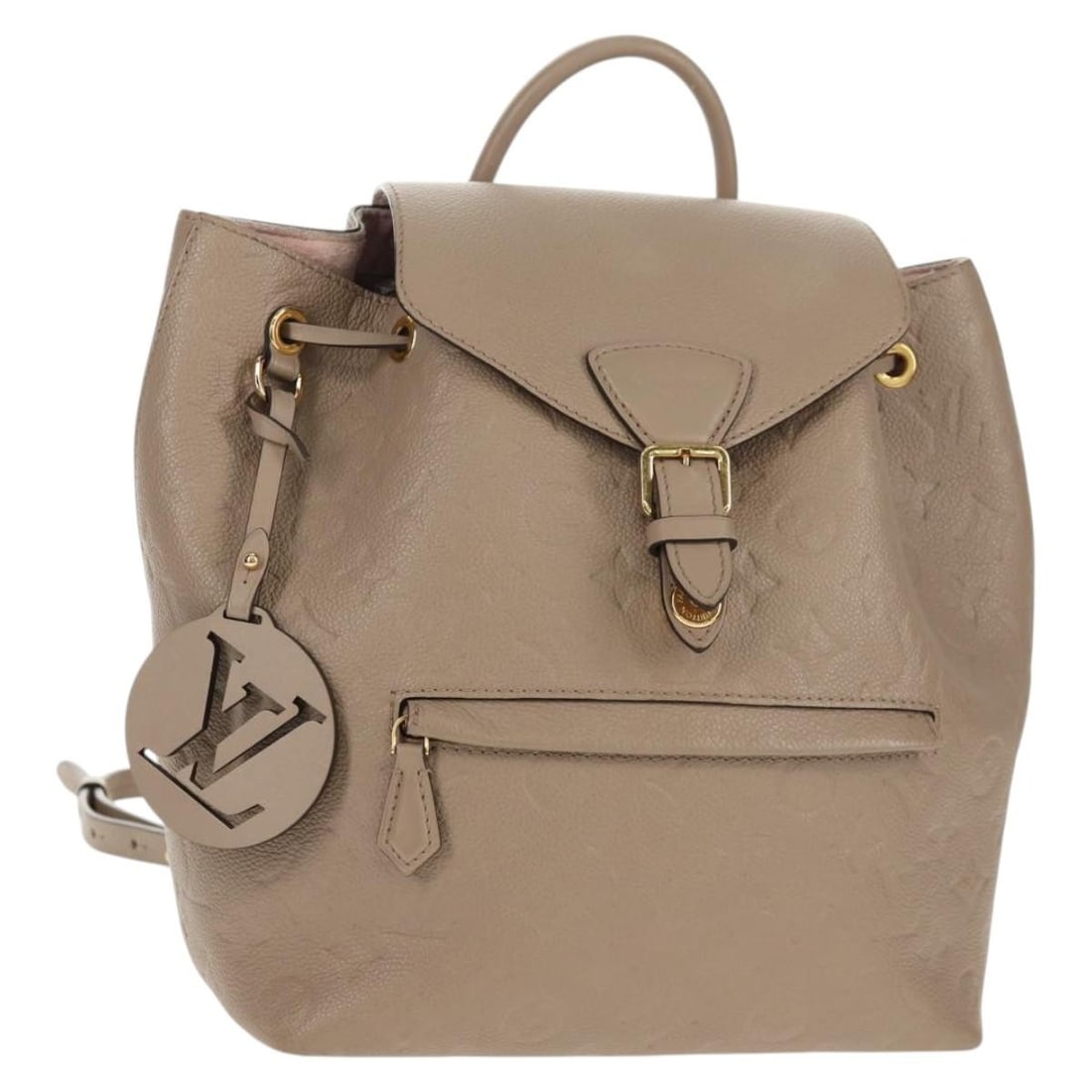 LOUIS VUITTON Monogram Empreinte Montsouris PM Shoulder Bag Bronze M45410: LOUIS VUITTON Monogram Empreinte Montsouris PM Shoulder Bag Bronze M45410 The LOUIS VUITTON Monogram Empreinte Montsouris PM Bag is an elegant shoulder bag crafted from premium Monogram Empreinte leat