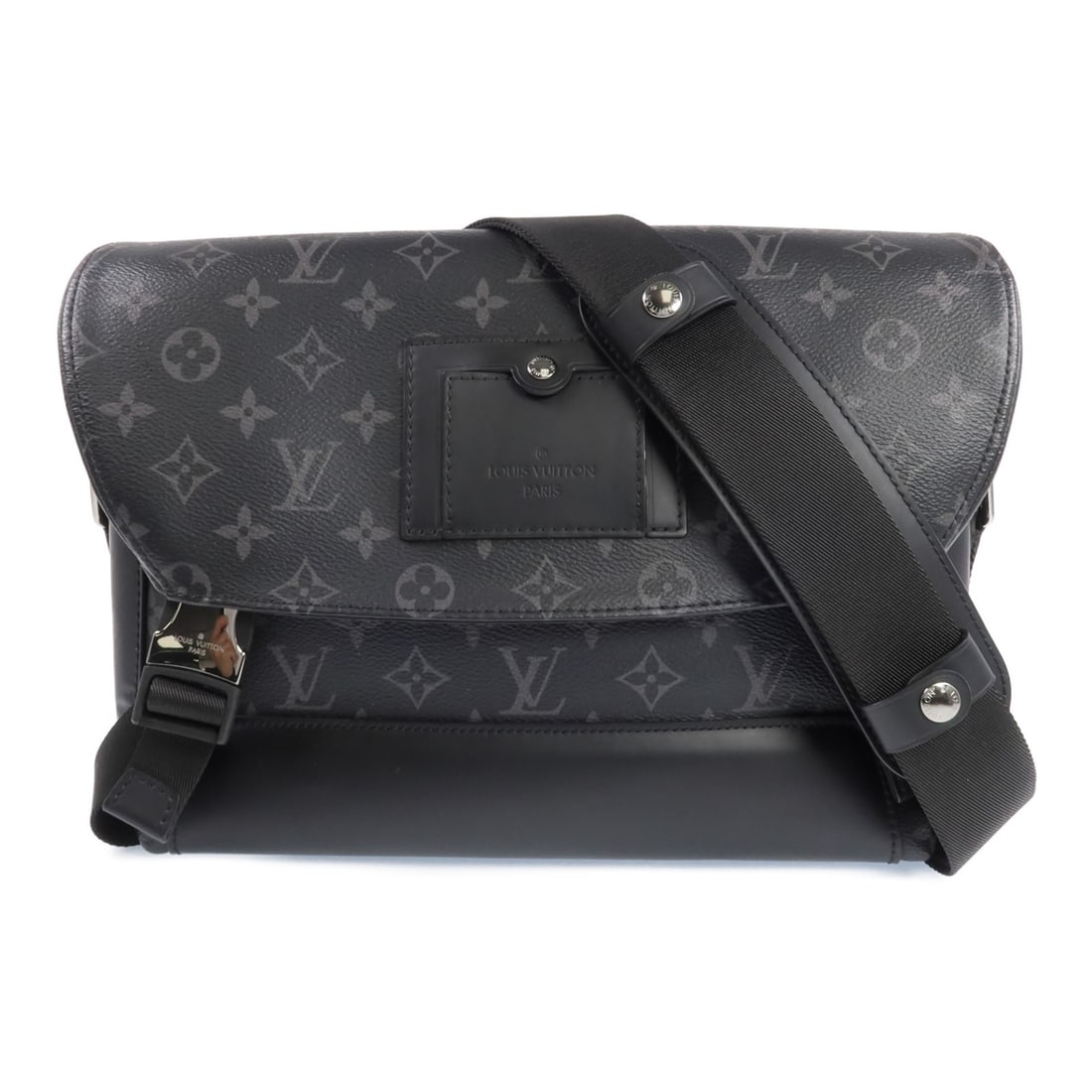 Louis Vuitton Voyager Messenger PM Monogram Eclipse Black Shoulder Bag M40511 (1 of 17)