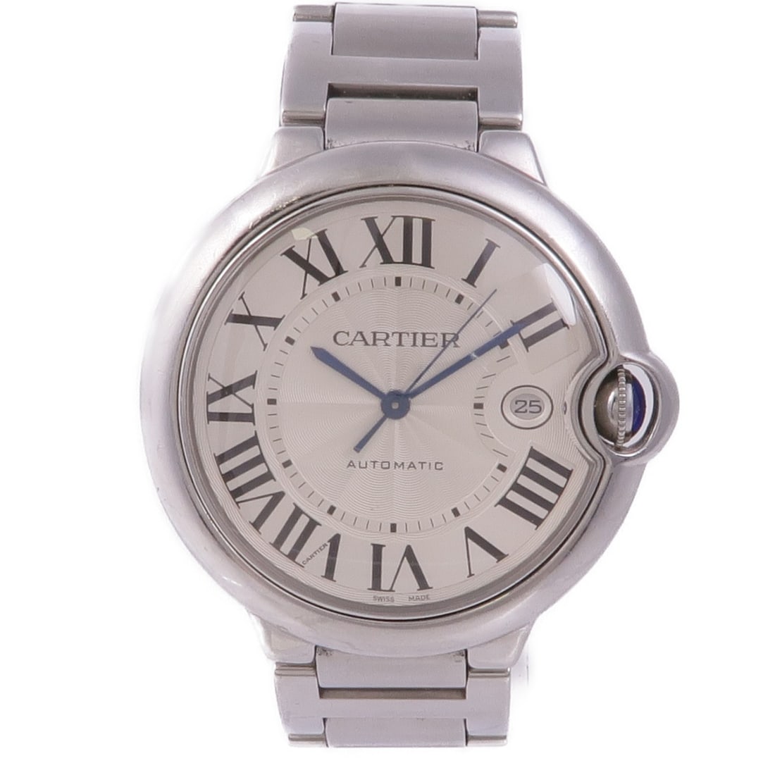 CARTIER Ballon Bleu 42mm Automatic Stainless Steel Wristwatch Silver (1 of 15)