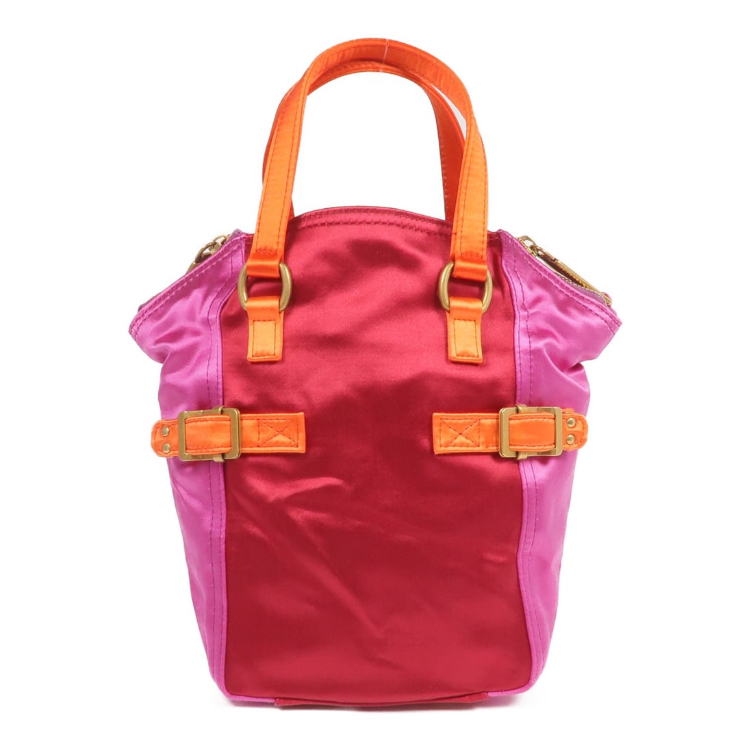 Yves Saint Laurent Vintage Pink Fabric Handbag 172461 (1 of 18)