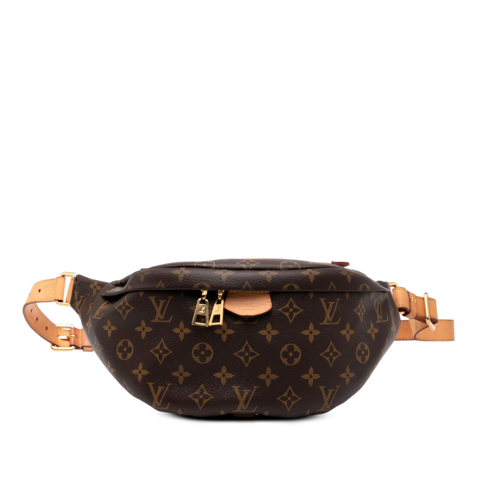 Louis Vuitton Monogram Bumbag Adjustable Leather Strap: Louis Vuitton Monogram Bumbag Adjustable Leather Strap Elevate your accessory collection with this Louis Vuitton Monogram Bumbag. Crafted from signature monogram canvas, this stylish belt bag features