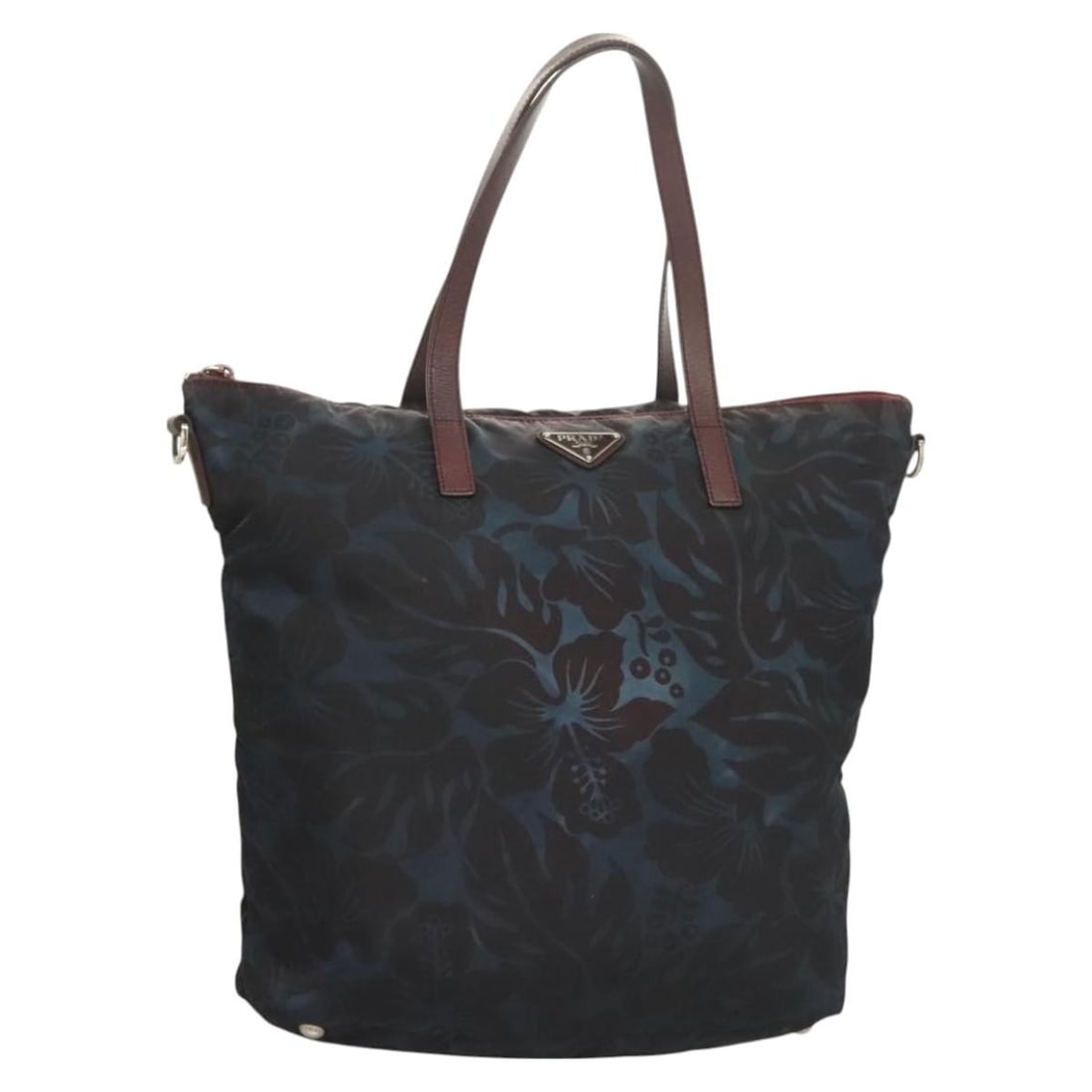 Blue Convertible Tote Bag by Prada (1 of 1)