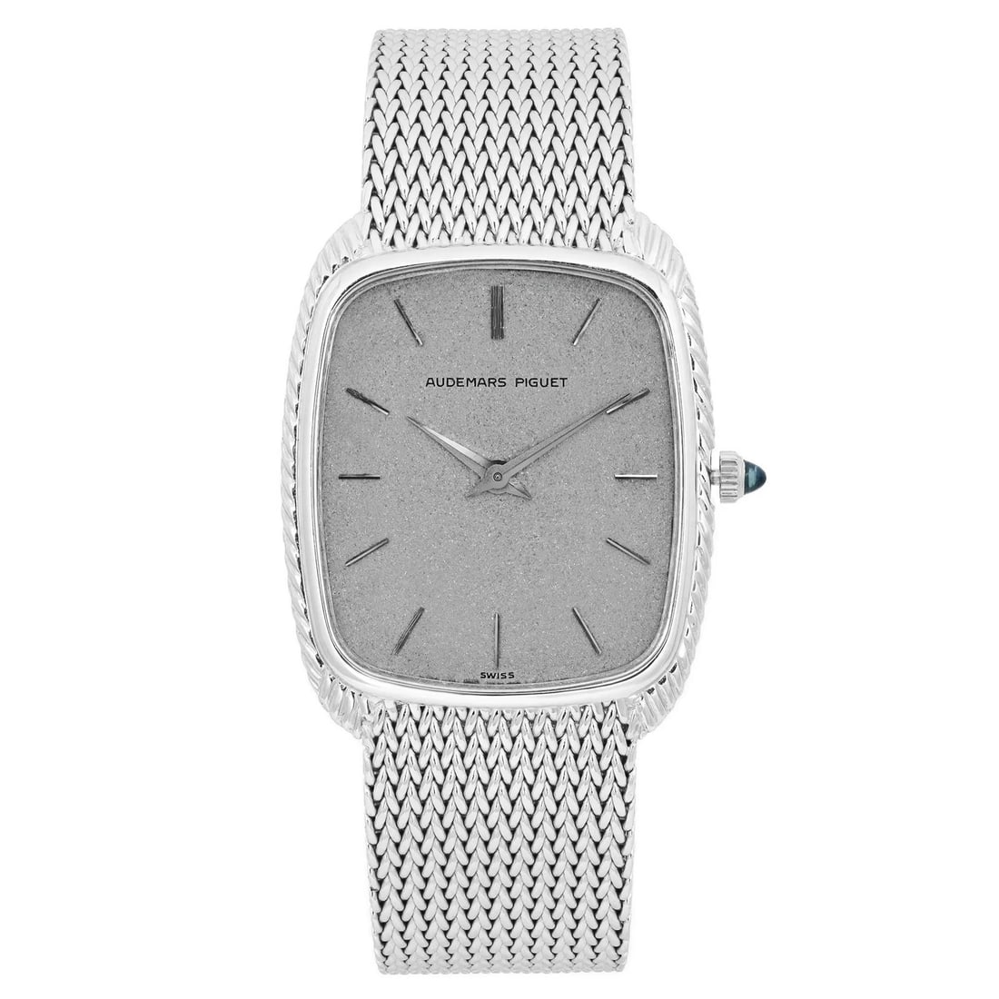 Vintage Audemars Piguet Cobra 18k White Gold Silver Dial Manual Watch (1 of 6)