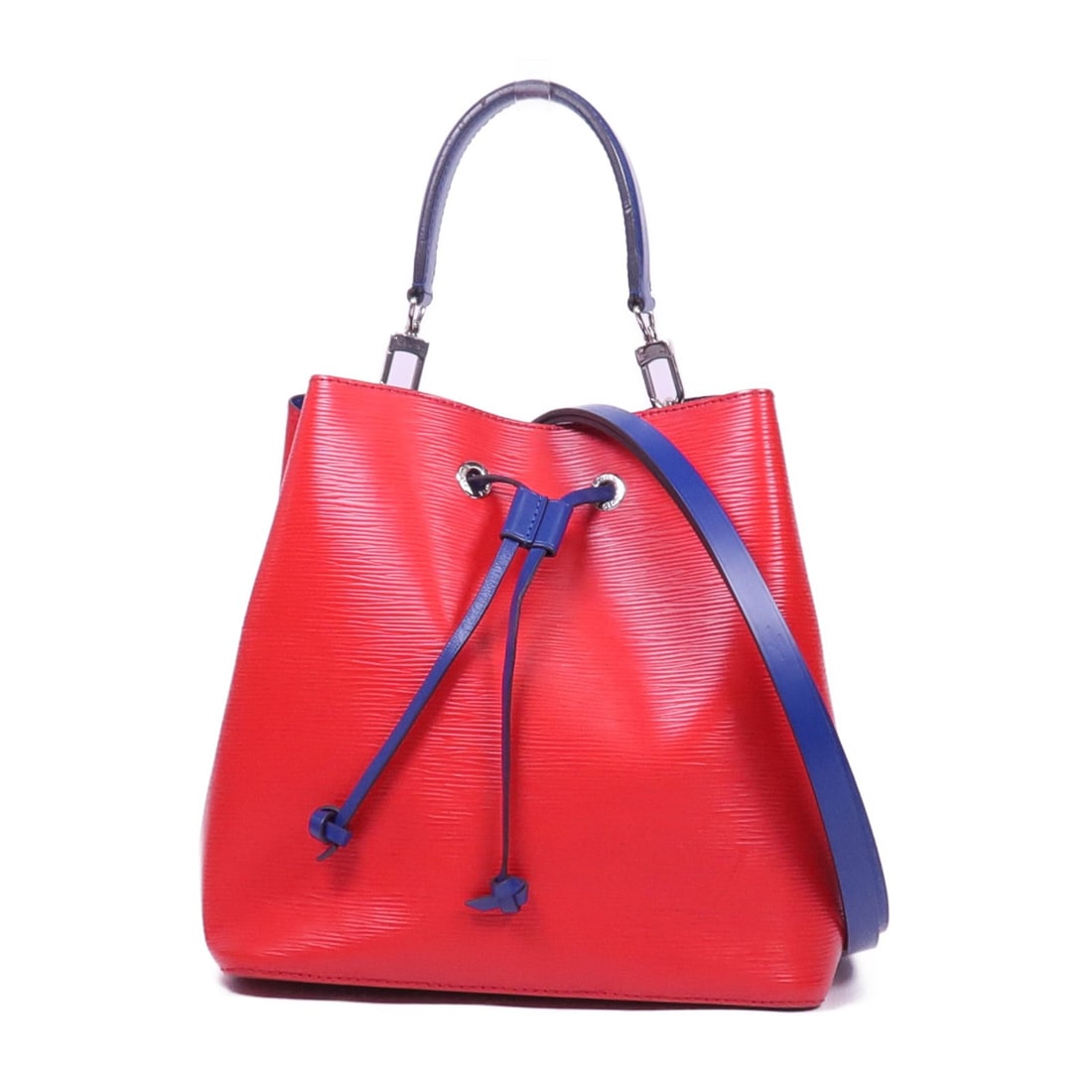Louis Vuitton NeoNoe MM Red Epi Shoulder Bag M54365 (1 of 12)