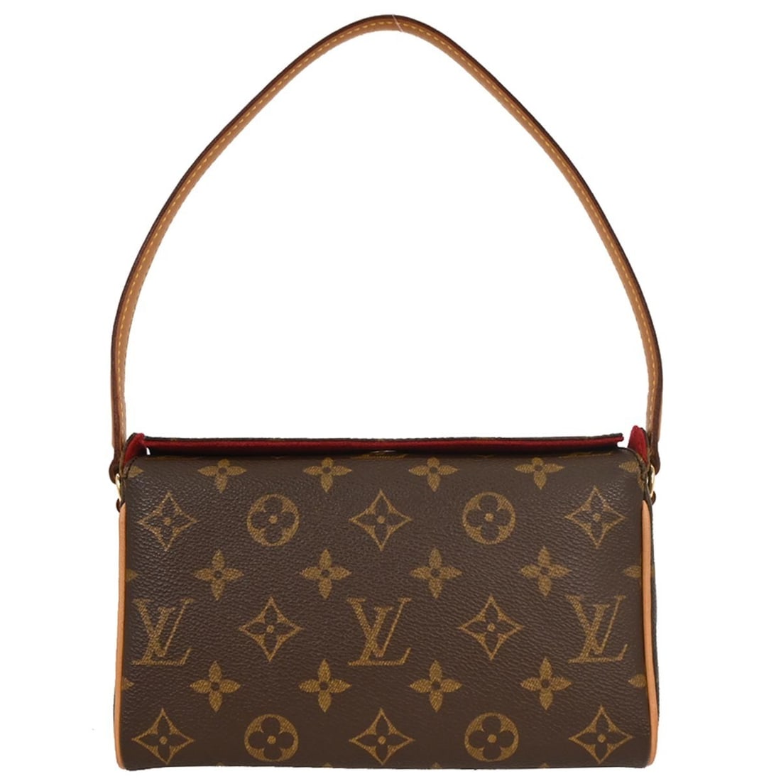 Louis Vuitton Monogram Recital Handbag M51900 Brown Canvas (1 of 10)