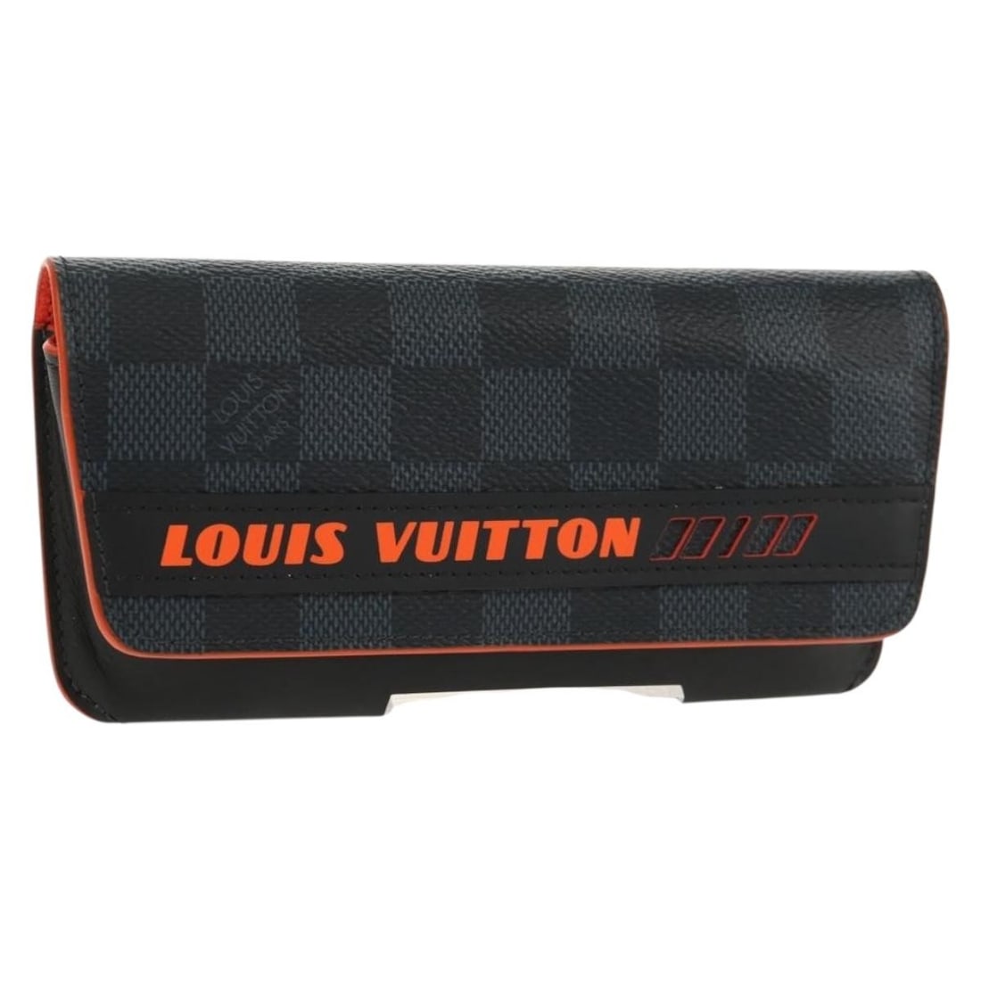 LOUIS VUITTON Damier Cobalt Glasses Case GI0380 Auth (1 of 18)