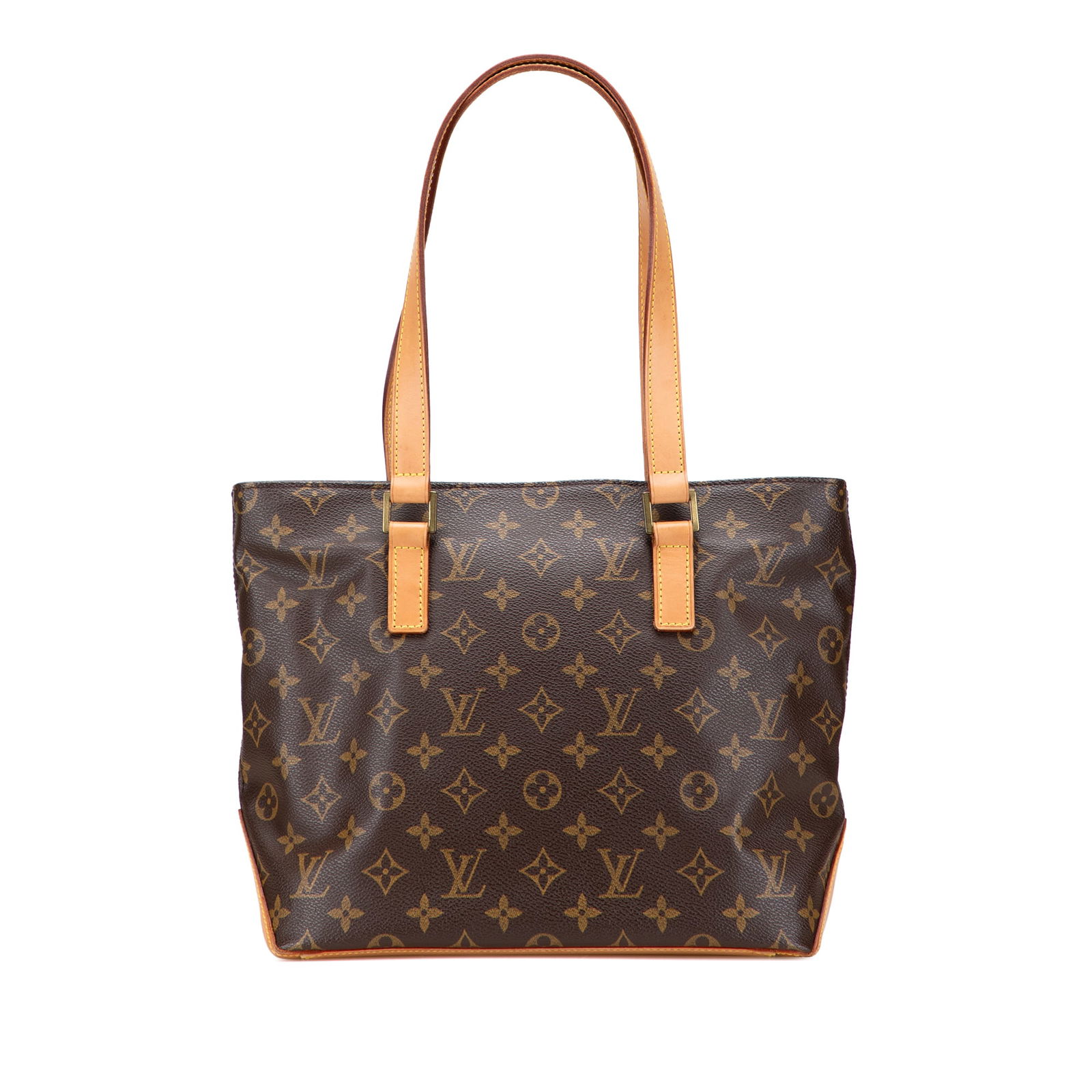 Louis Vuitton Monogram Cabas Piano Bag with Leather Trim (1 of 11)