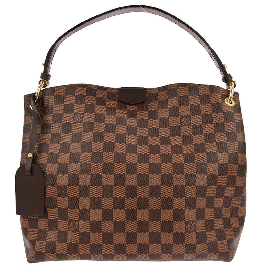 Louis Vuitton Graceful PM Brown Damier Canvas Large Shoulder Bag N44044 (1 of 10)