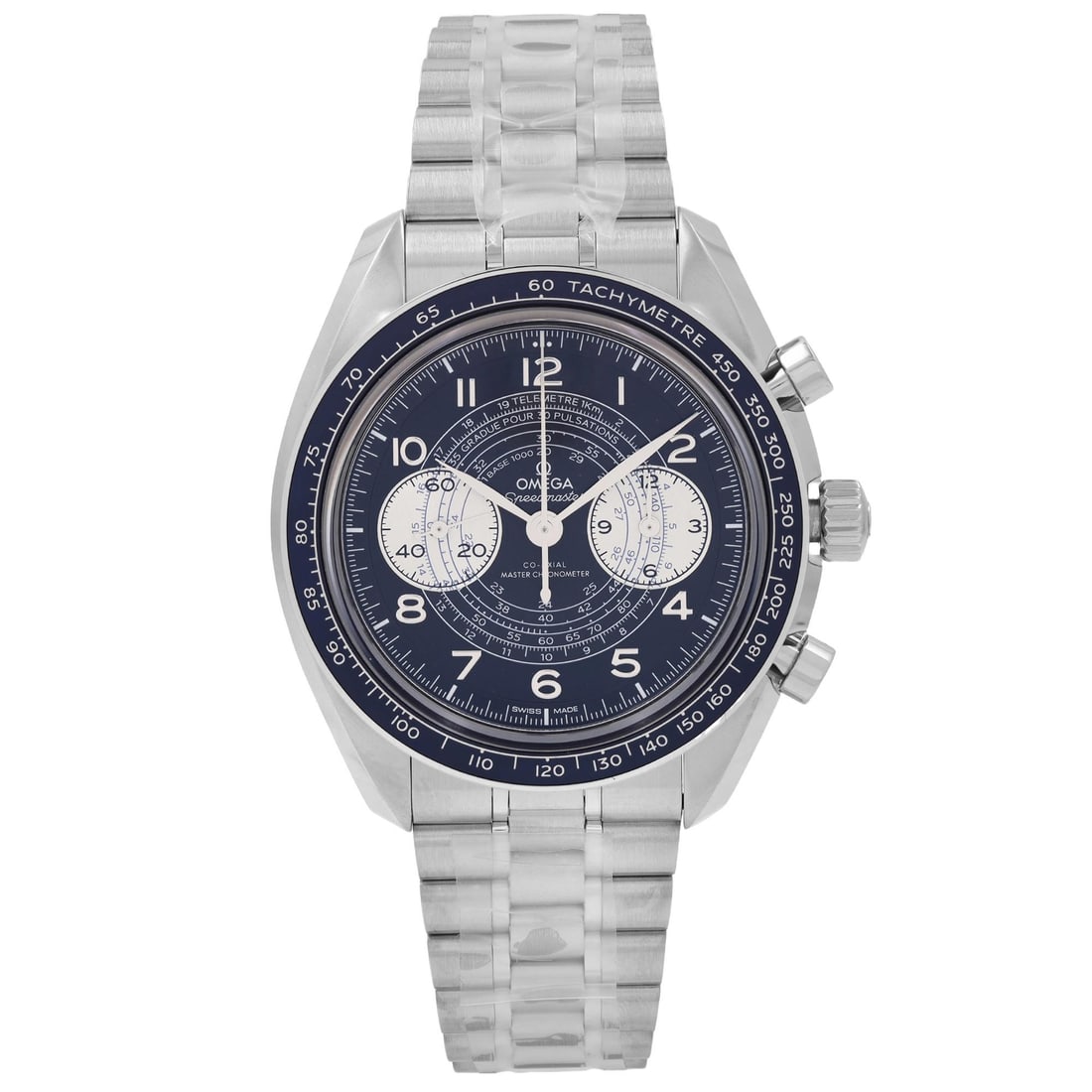 Omega Speedmaster Chronoscope Blue Dial Stainless Steel Men's Watch 329.30.43.51.03.001 (1 of 6)