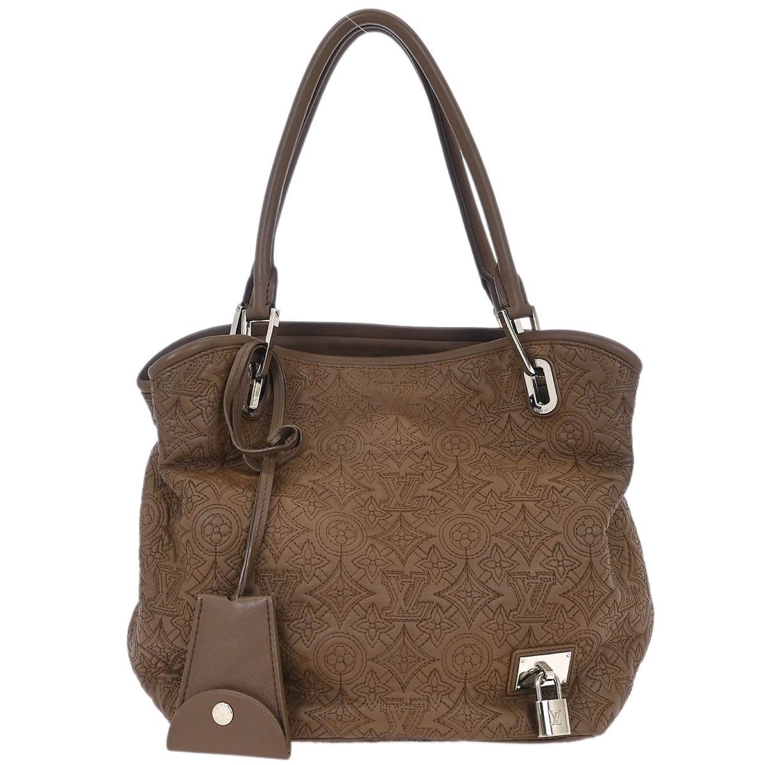 Louis Vuitton Monogram Antheia Lilia PM Brown Lambskin Handbag M94040 (1 of 11)