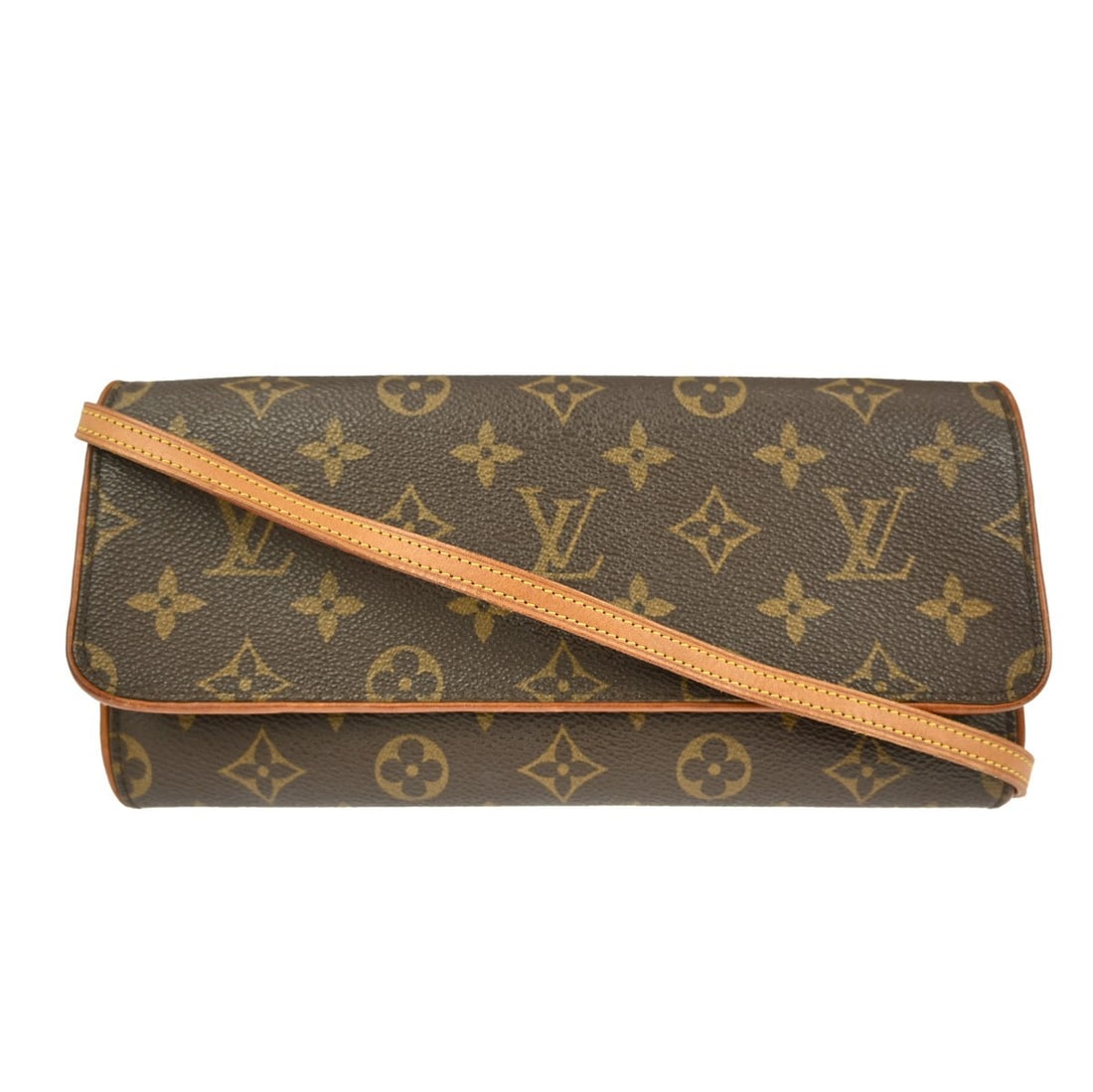 Pochette Twin GM Crossbody Monogram Canvas Bag by Louis Vuitton M51852 (1 of 7)