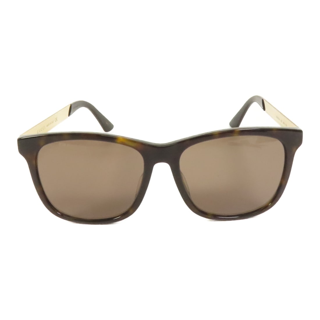 Brown PVC GG Sunglasses by Gucci Italy (1 of 10)