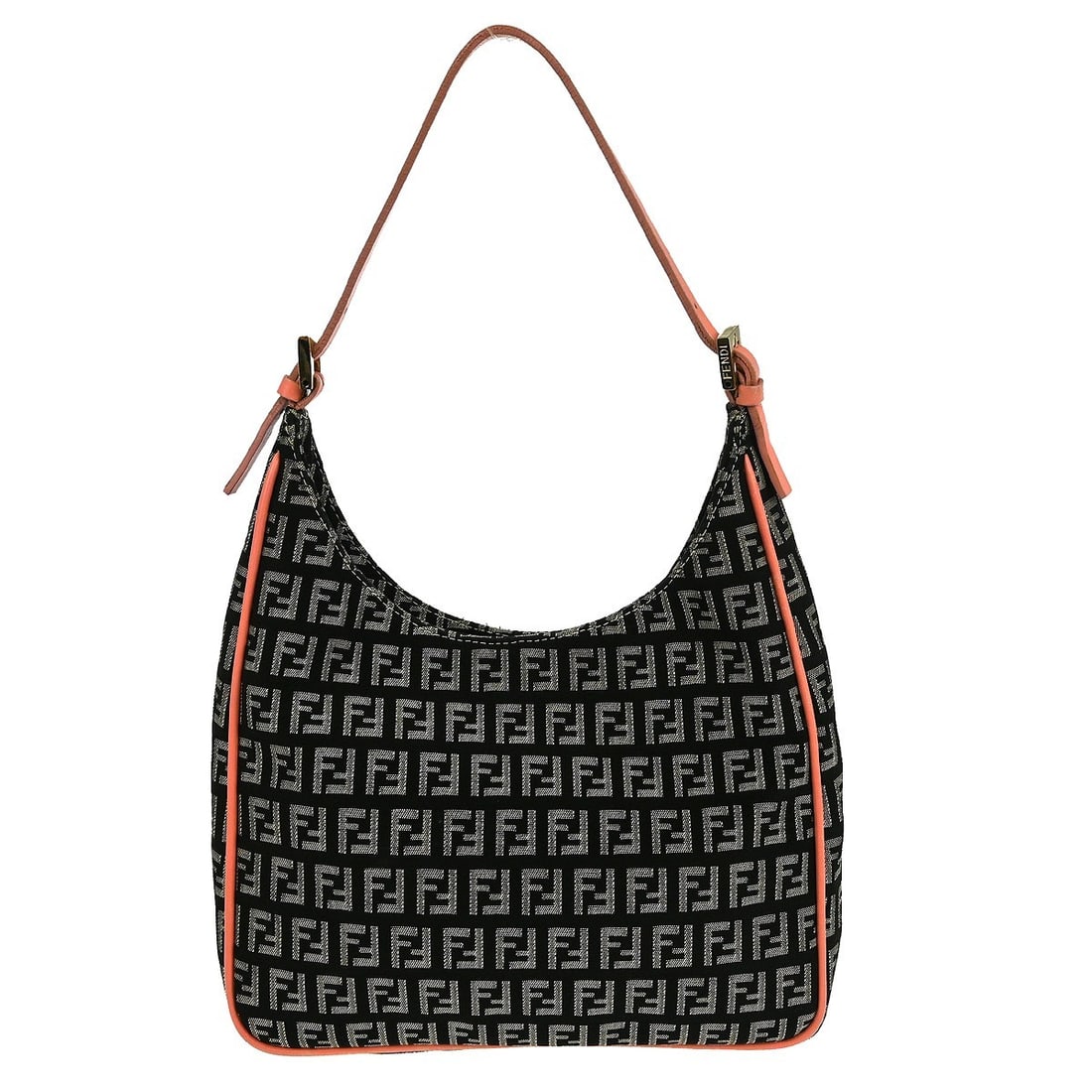 Fendi Black Zucchino Handbag 2373 8BR158 Made in Italy (1 of 9)