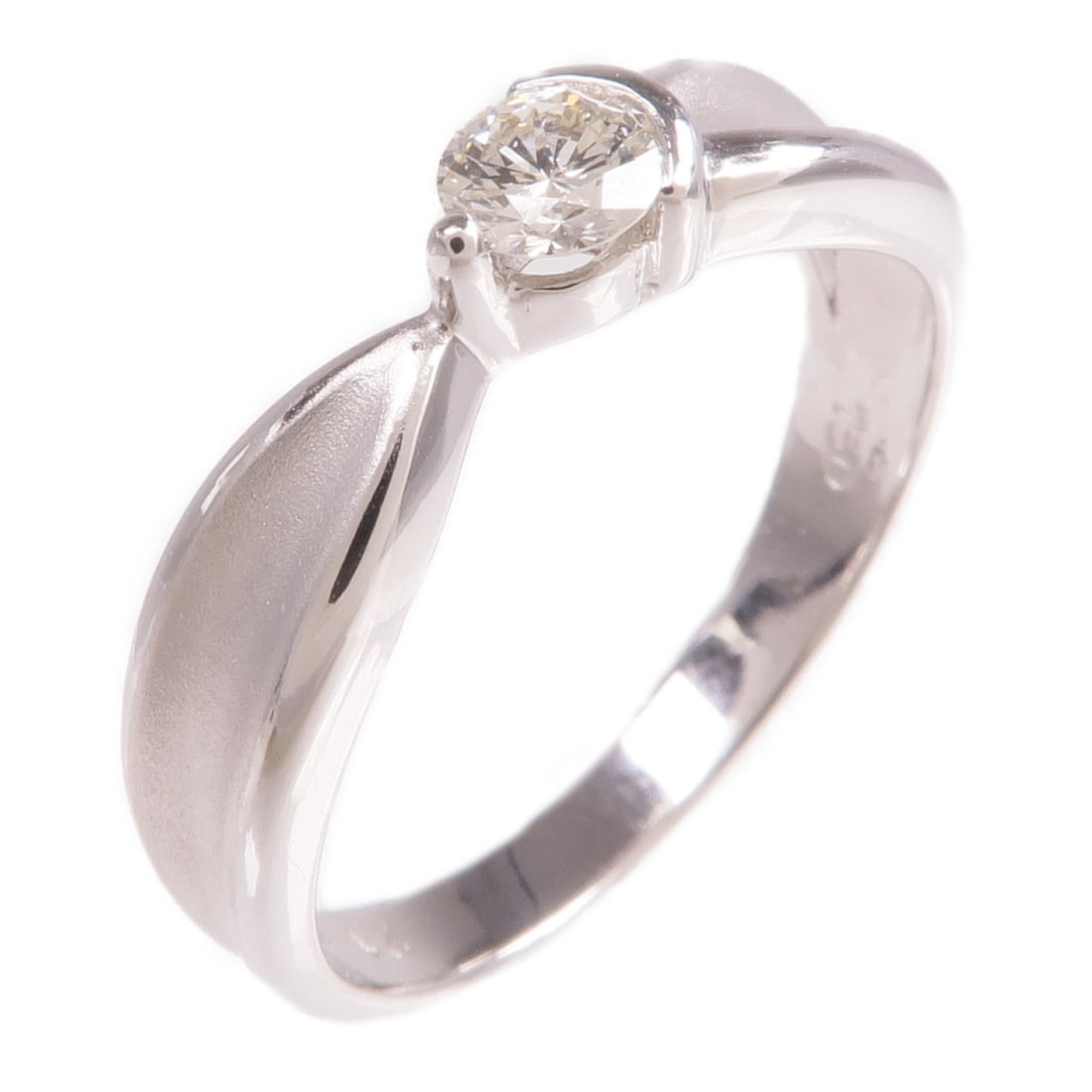 18K White Gold Diamond Ring Size 6.25 by JEWELRY (1 of 8)