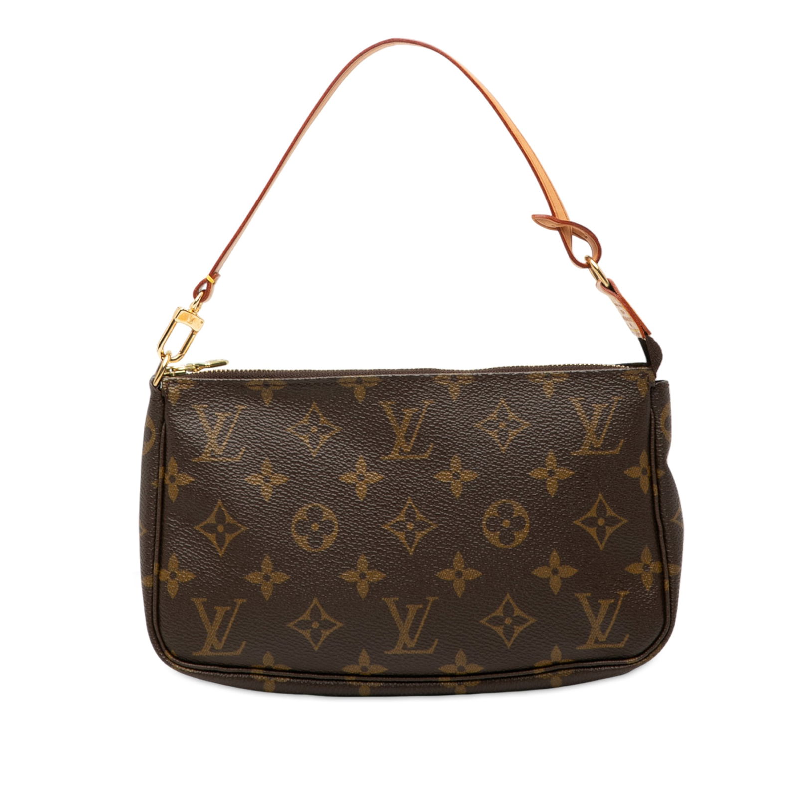Louis Vuitton Monogram Pochette Accessoires Brown Canvas Bag (1 of 7)