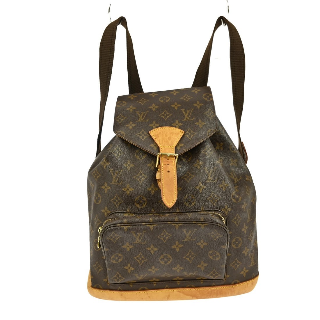 Louis Vuitton Montsouris GM Monogram Backpack Brown Canvas Vintage (1 of 11)