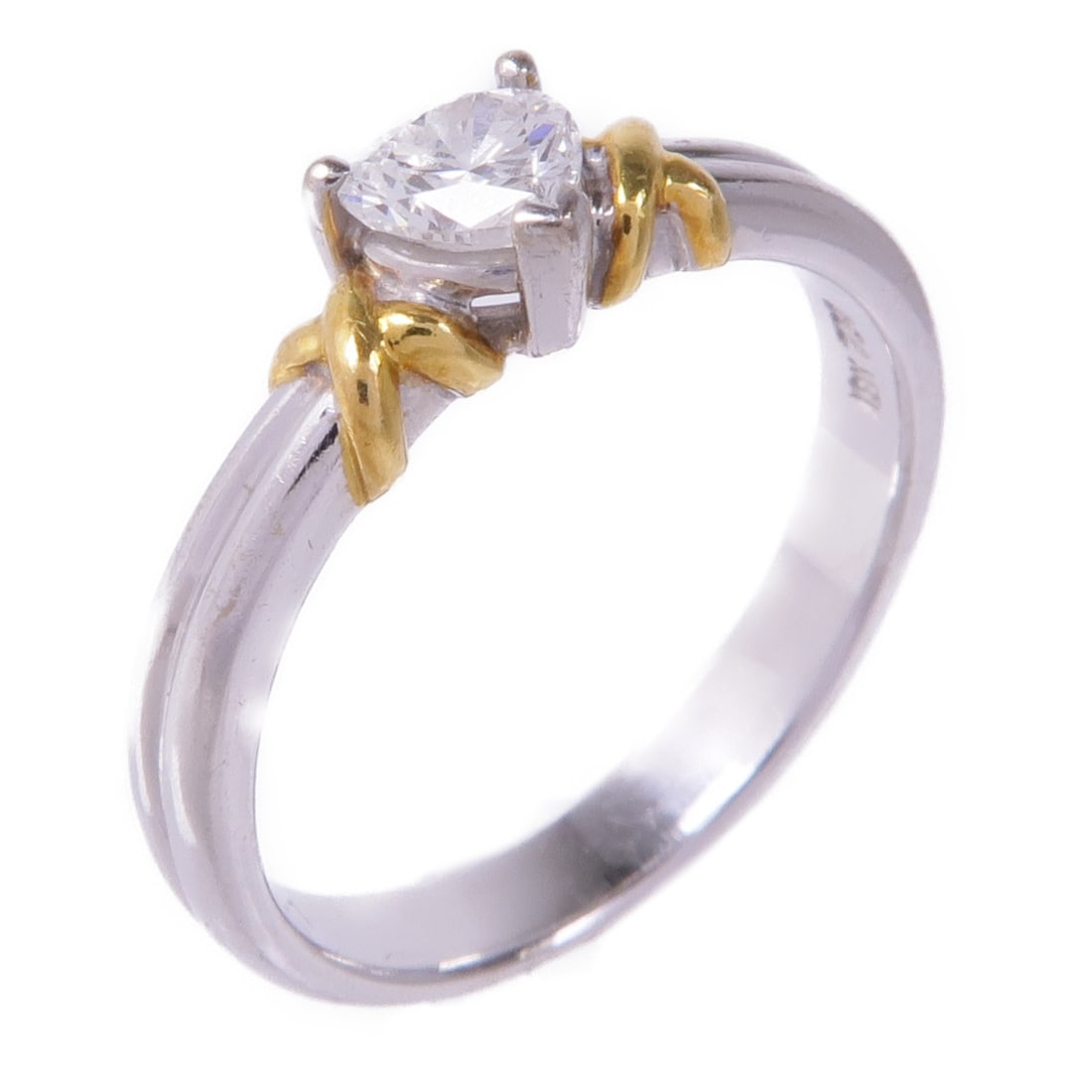 Stunning 18K Yellow Gold Diamond Ring Size 5.25 (1 of 6)