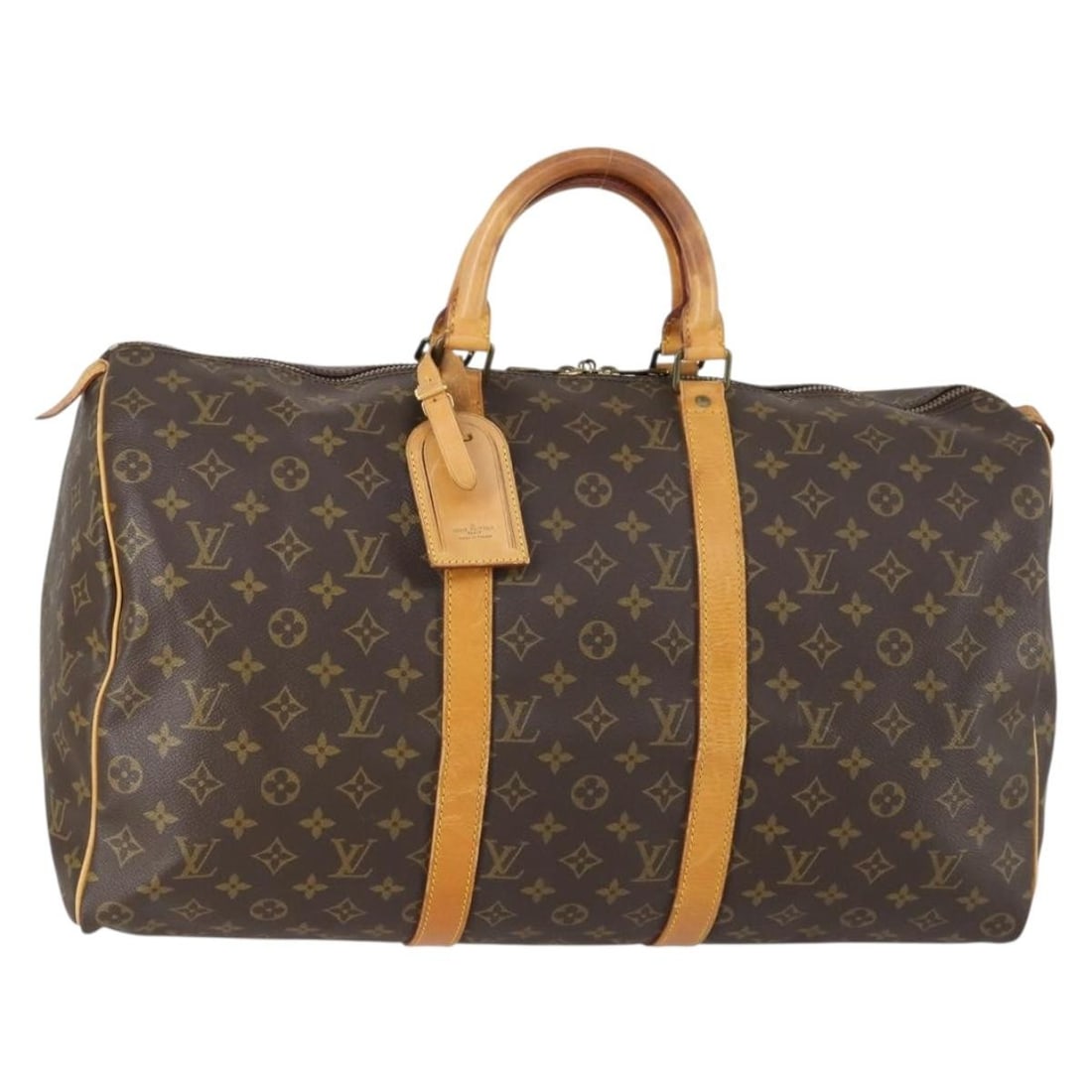 Pre-Owned Louis Vuitton Keepall 50 Multicolour Travel Duffel Bag (1 of 1)