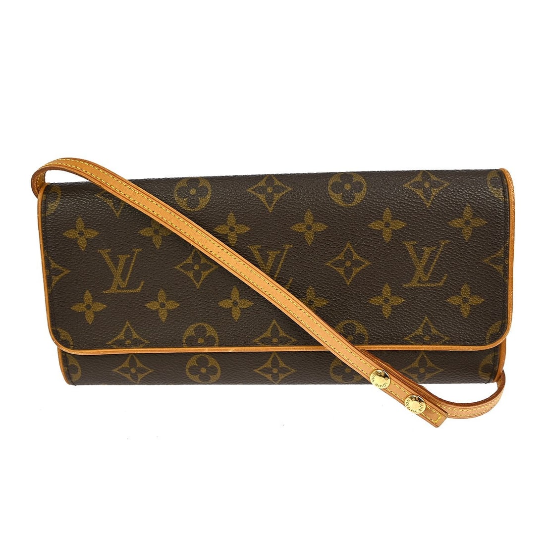 Louis Vuitton Monogram Pochette Twin GM Crossbody Bag M51852 Vintage (1 of 7)