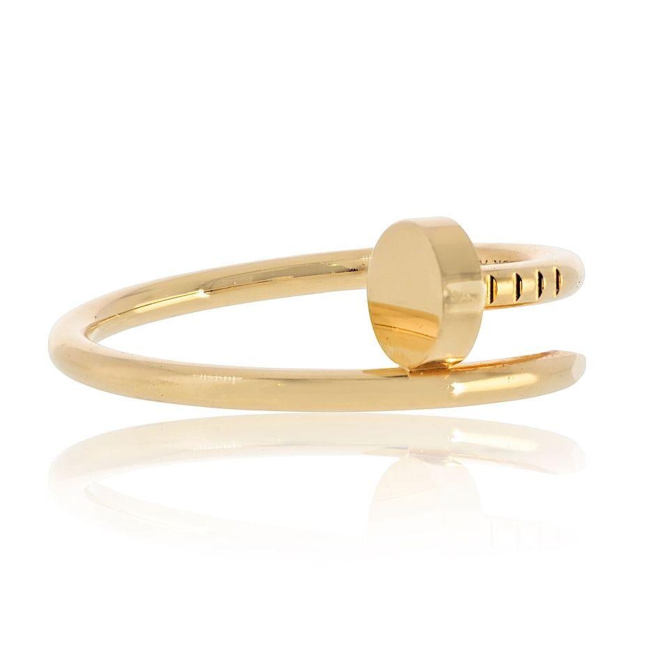 Cartier Juste Un Clou Mini 18K Yellow Gold Ring with Box and Certificate (1 of 4)