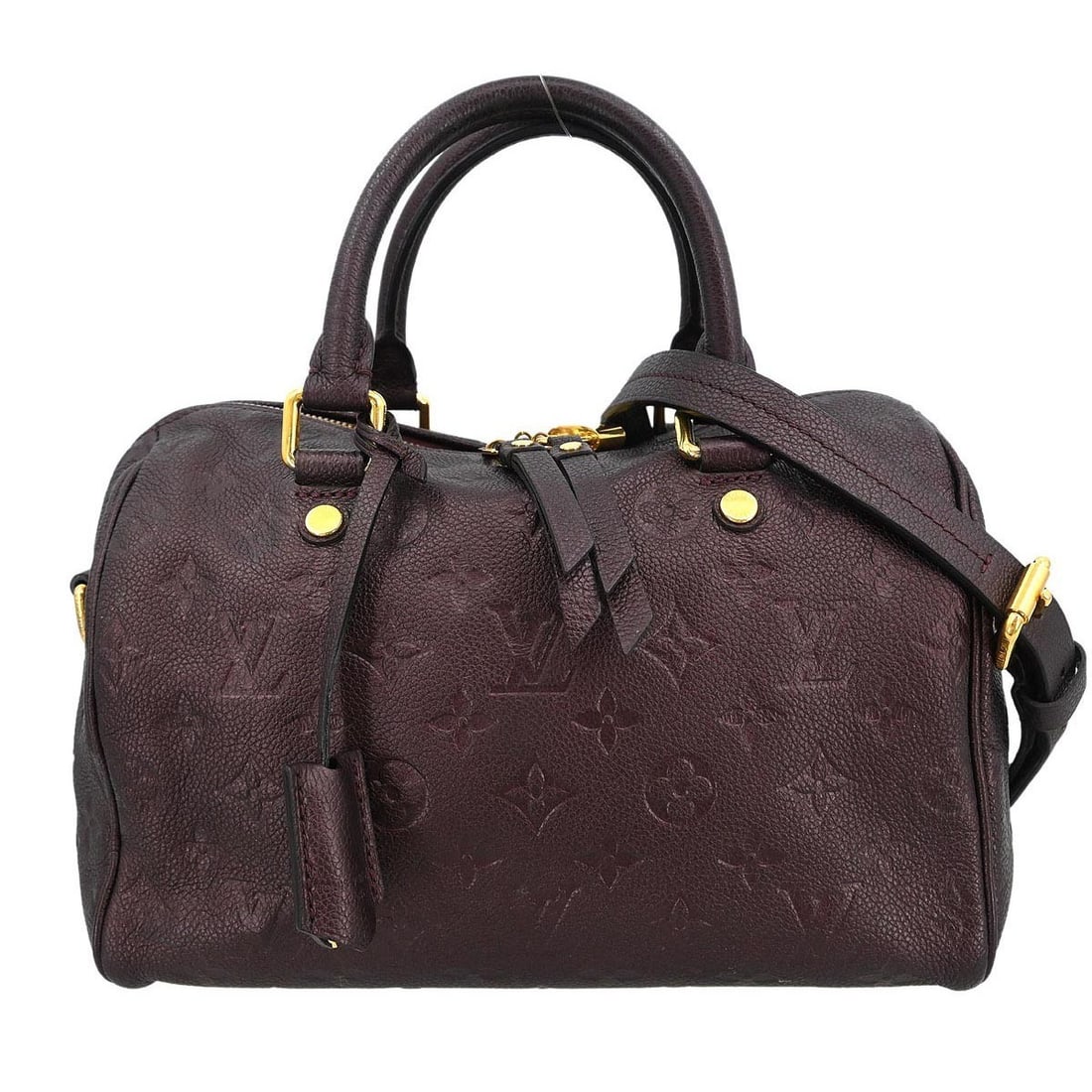 Speedy Bandouliere Handbag by Louis Vuitton in Purple (1 of 1)
