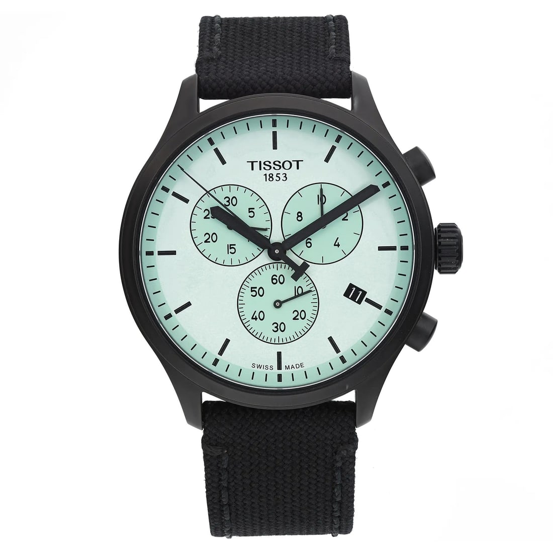 Tissot T-Sport Chrono XL Green Dial Black PVD Men's Quartz Watch T116.617.37.091.00 (1 of 4)
