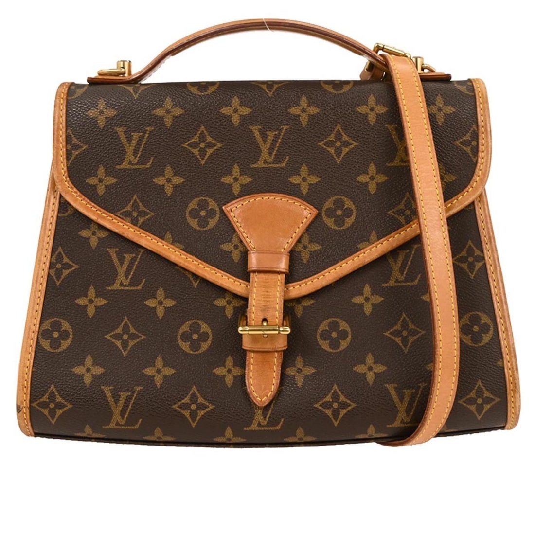 Louis Vuitton Monogram Bel Air 2way Handbag M51122 Brown Canvas (1 of 10)