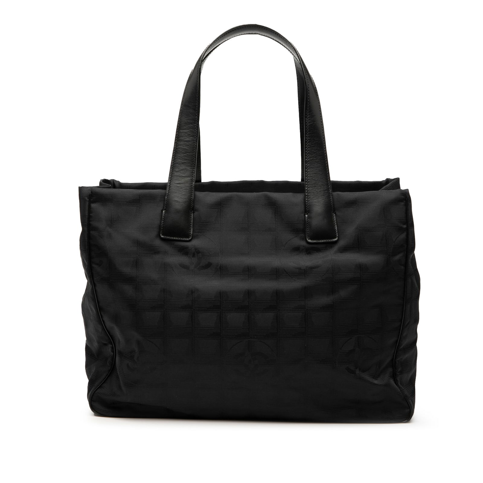 Chanel New Travel Line Black Nylon Tote Bag (1 of 7)