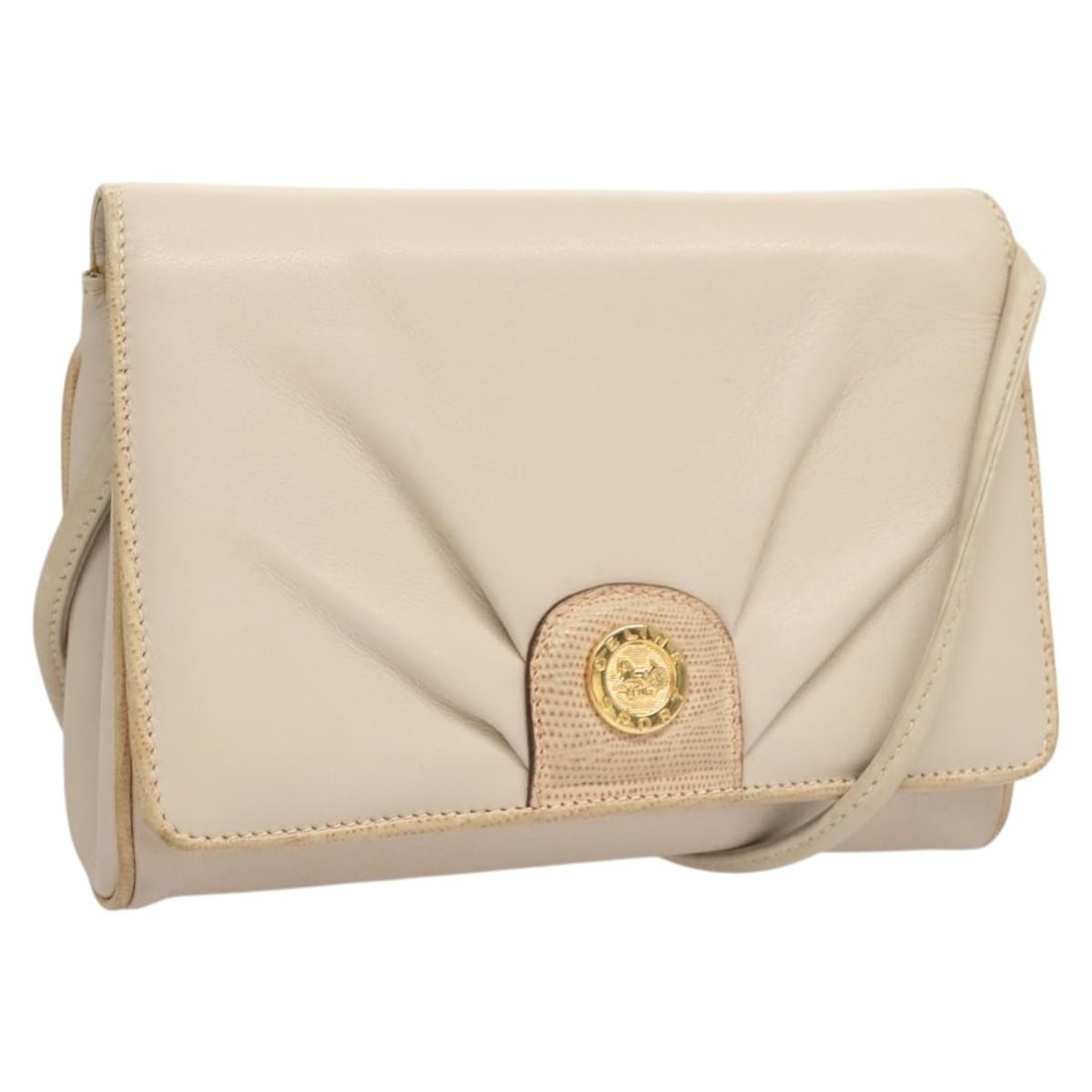 Beige Celine Flap Shoulder Bag for Women (1 of 1)