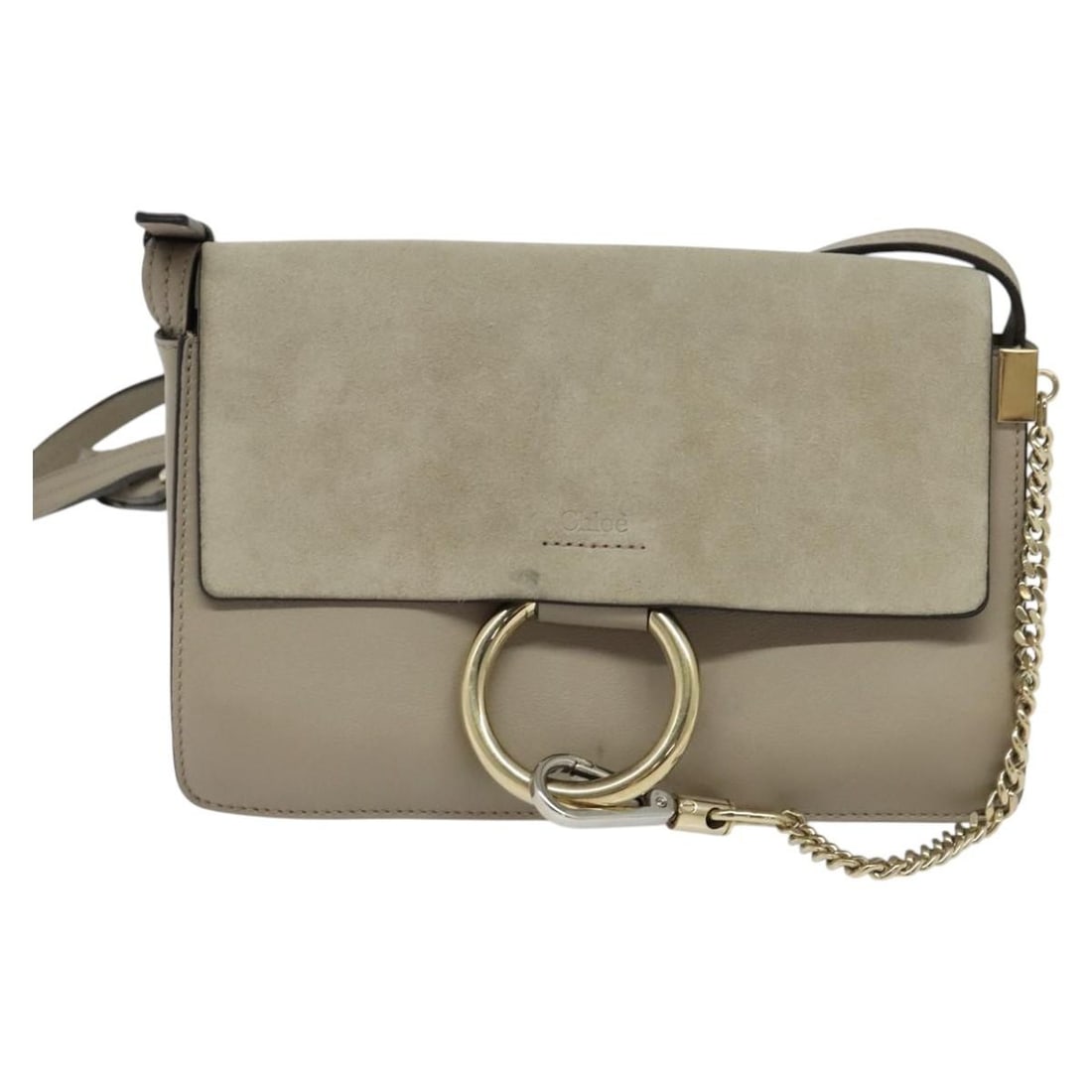 Faye Shoulder Bag in Gray by Chloe (1 of 2)