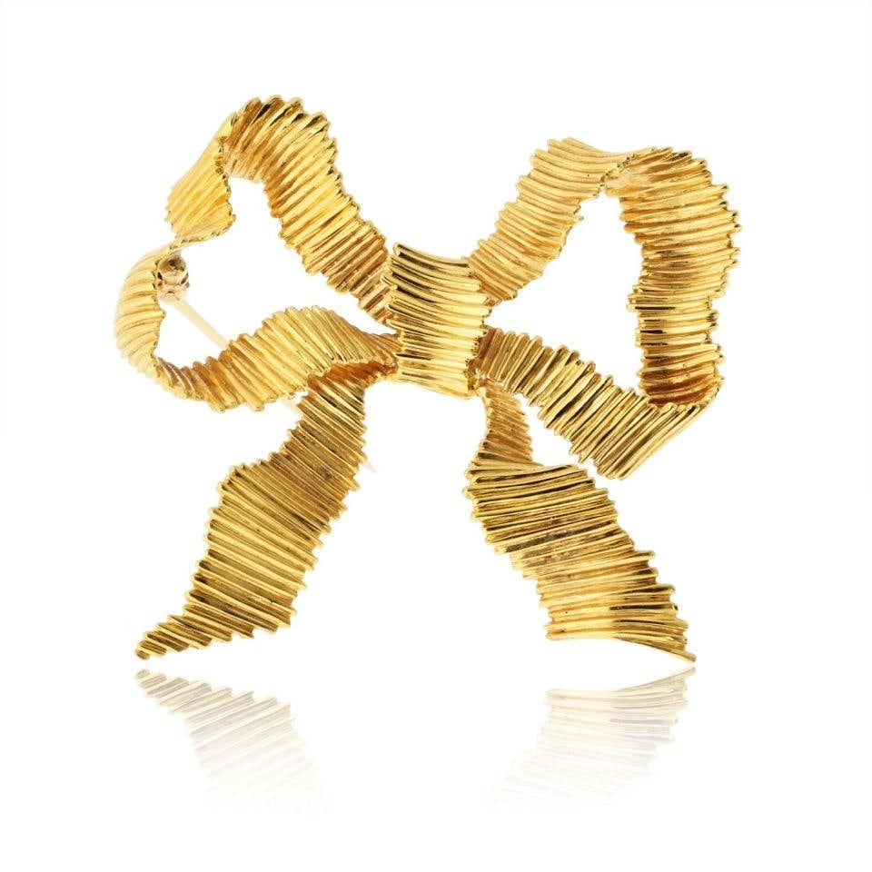 18K Yellow Gold Brooch by Tiffany & Co. (1 of 4)