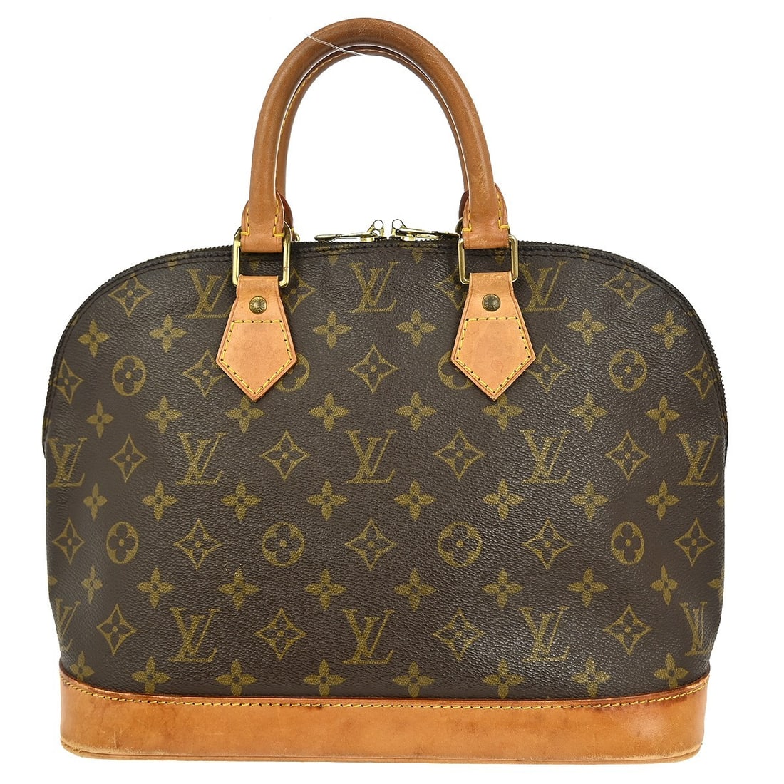 Louis Vuitton Monogram Alma Handbag M51130 Vintage Top Handle Bag (1 of 9)