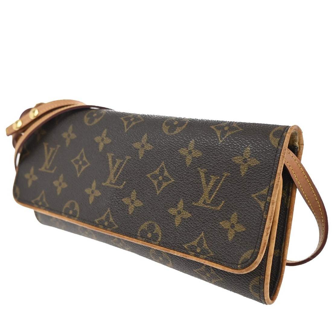 Pochette Twin GM Shoulder Bag by Louis Vuitton in Brown (1 of 1)