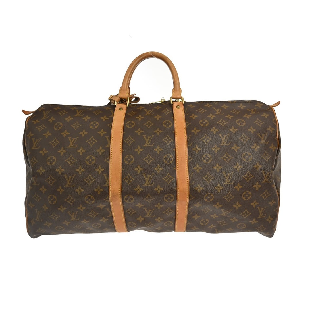 Louis Vuitton Keepall 55 Monogram Travel Handbag M41424: Louis Vuitton Keepall 55 Monogram Travel Handbag M41424 The Louis Vuitton Keepall 55 Travel Handbag is a luxurious and stylish choice for those who travel frequently. Crafted from iconic Monogram canv