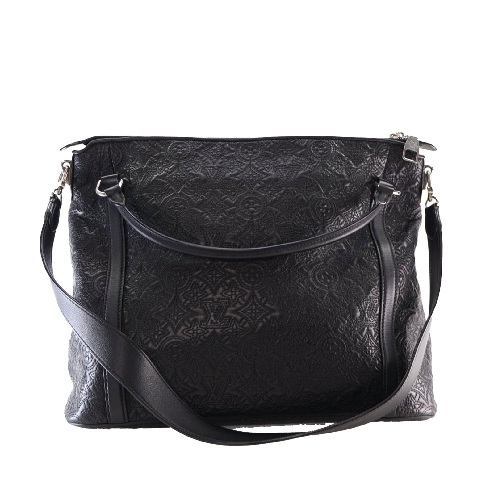 Louis Vuitton Monogram Antheia Ixia MM Black Leather Handbag (1 of 12)