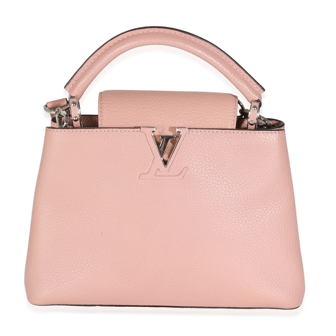 Louis Vuitton Capucines BB Pink Leather Shoulder Bag 2021-2023 (1 of 8)