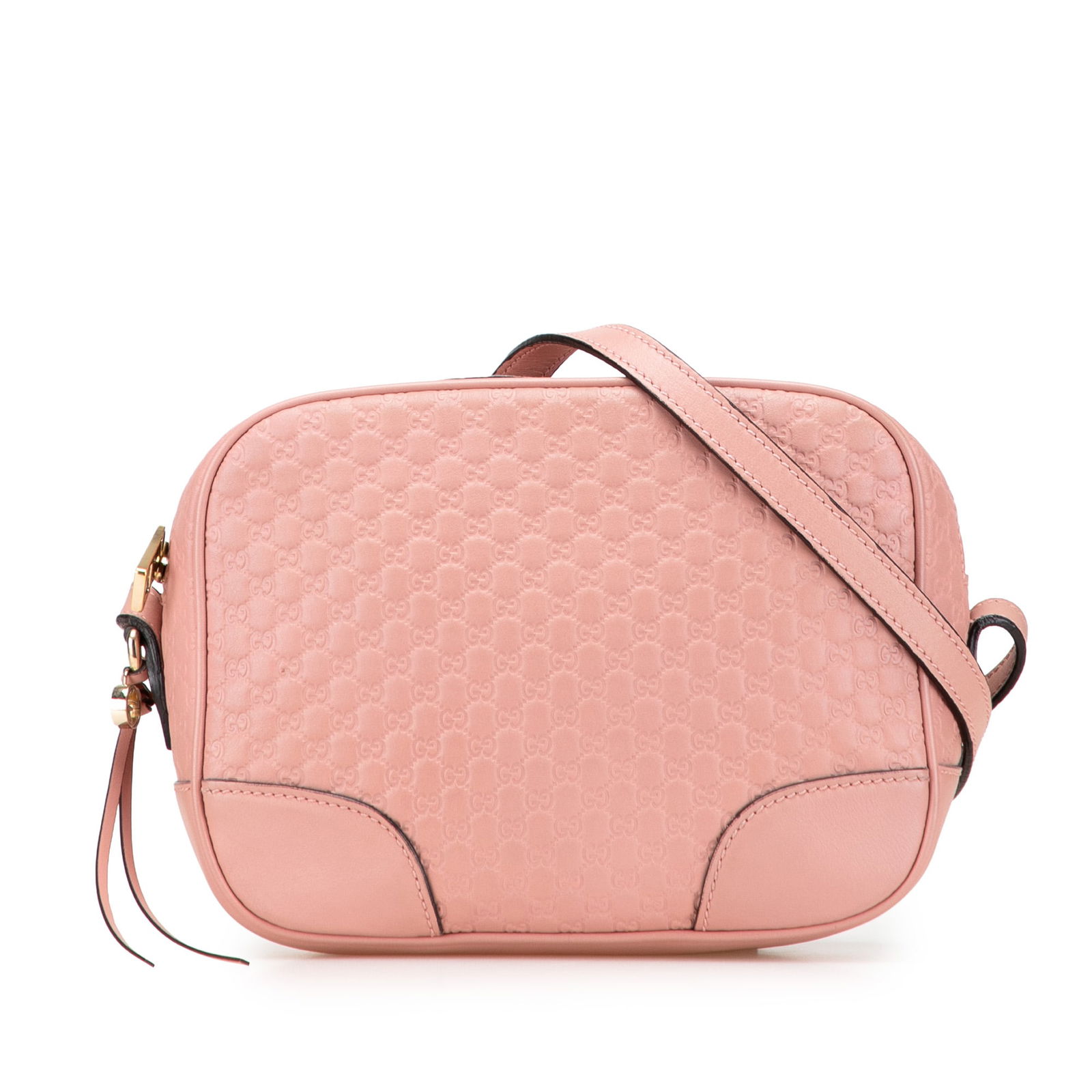 Gucci Microguccissima Bree Pink Leather Crossbody Bag (1 of 10)