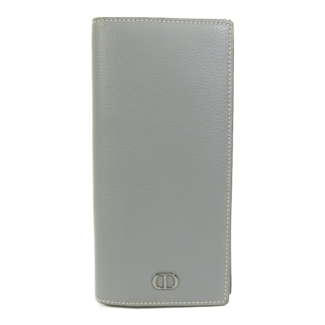 Dior Bifold Purse Long Wallet Blue Calfskin Leather France: Dior Bifold Purse Long Wallet Blue Calfskin Leather France This Christian Dior long wallet features a stylish bifold design crafted from high-quality calfskin leather in a vibrant blue color. The wall