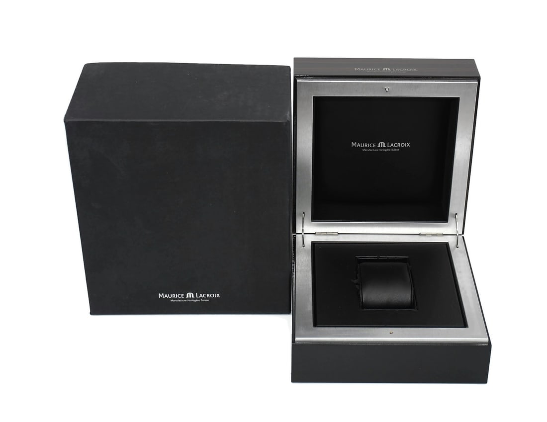 Authentic Maurice Lacroix Presentation Watch Box 9x8x5 Inches (1 of 2)