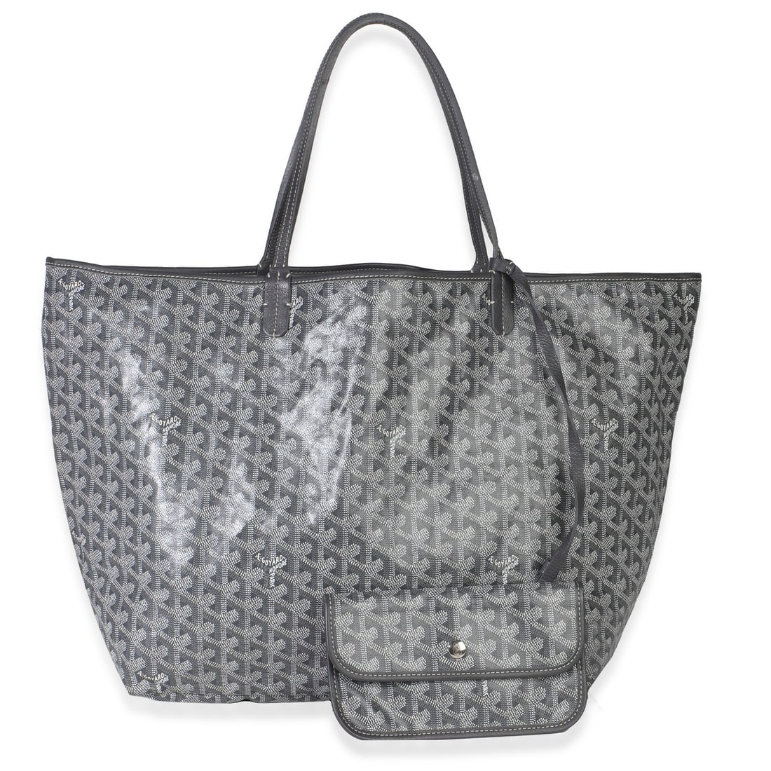 Goyard Saint Louis GM Gray Tote Bag with Pochette (1 of 7)