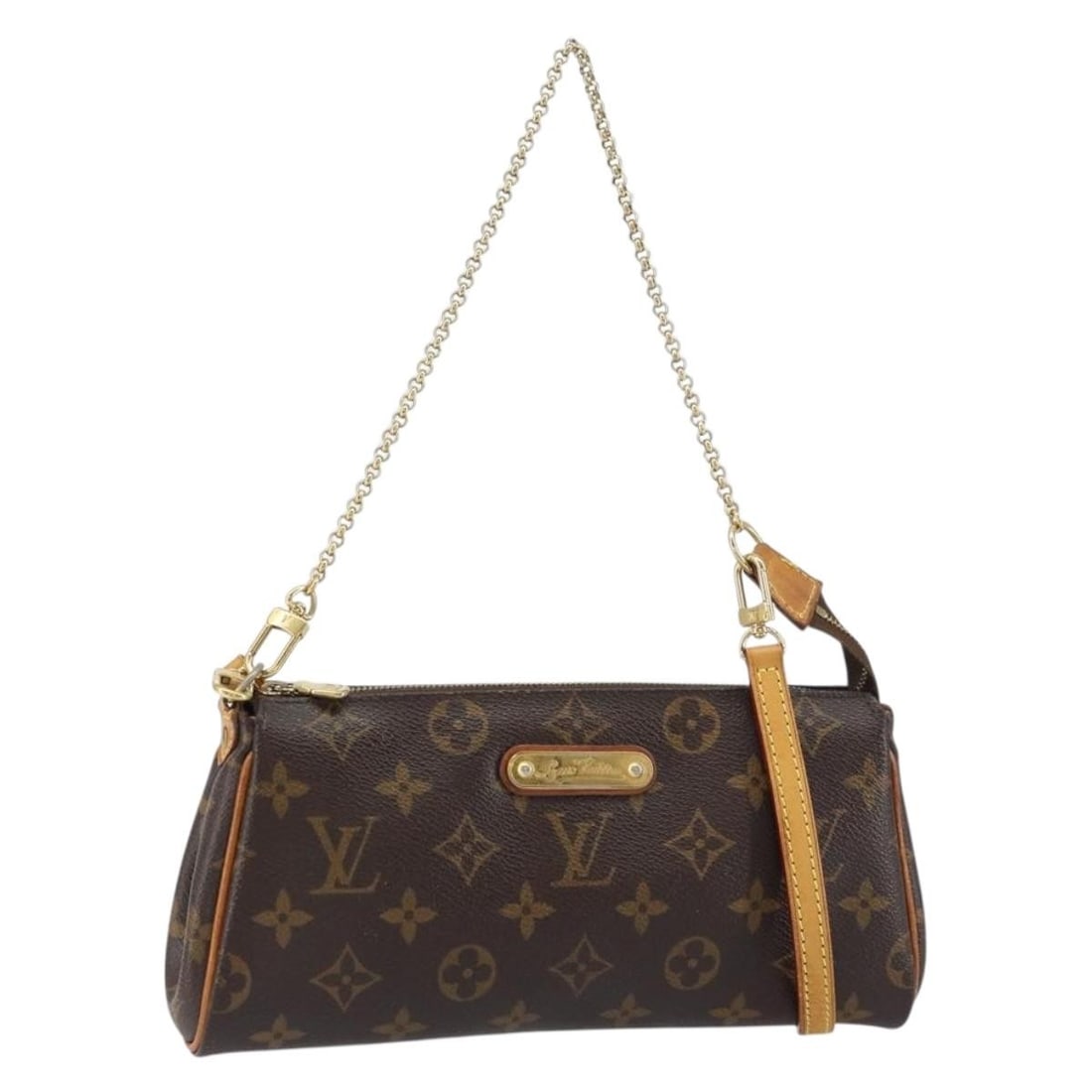 Louis Vuitton Monogram Eva Shoulder Bag Brown Canvas (1 of 1)