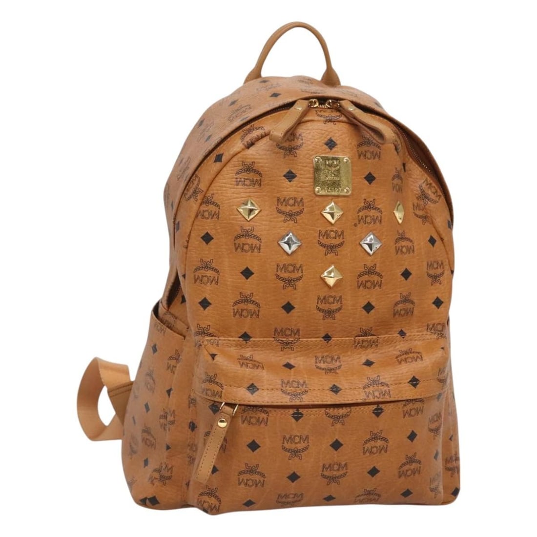 Women's Backpack in Brown Visetos Pattern by MCM (1 of 1)