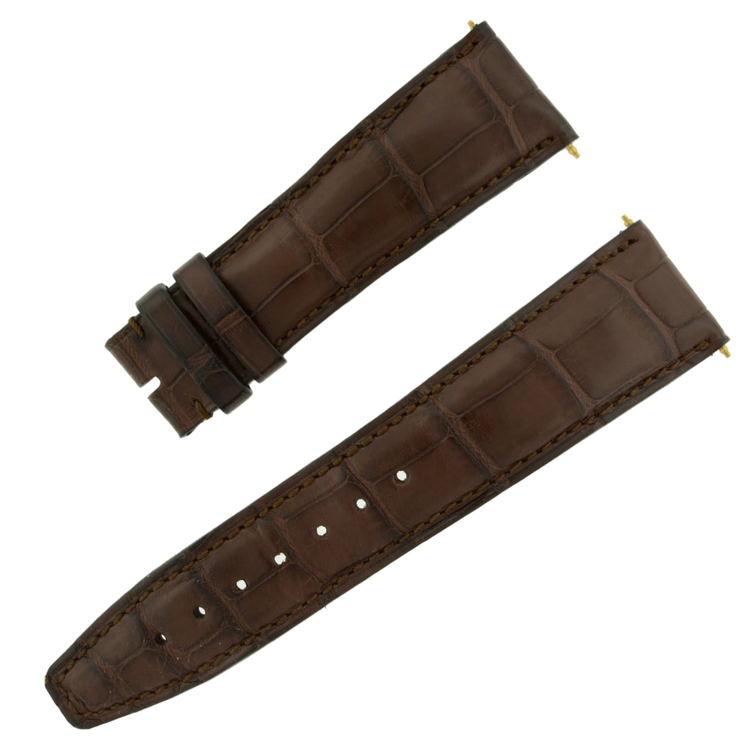 Franck Muller Brown Alligator Leather Watch Band 22-18mm for IWC (1 of 2)