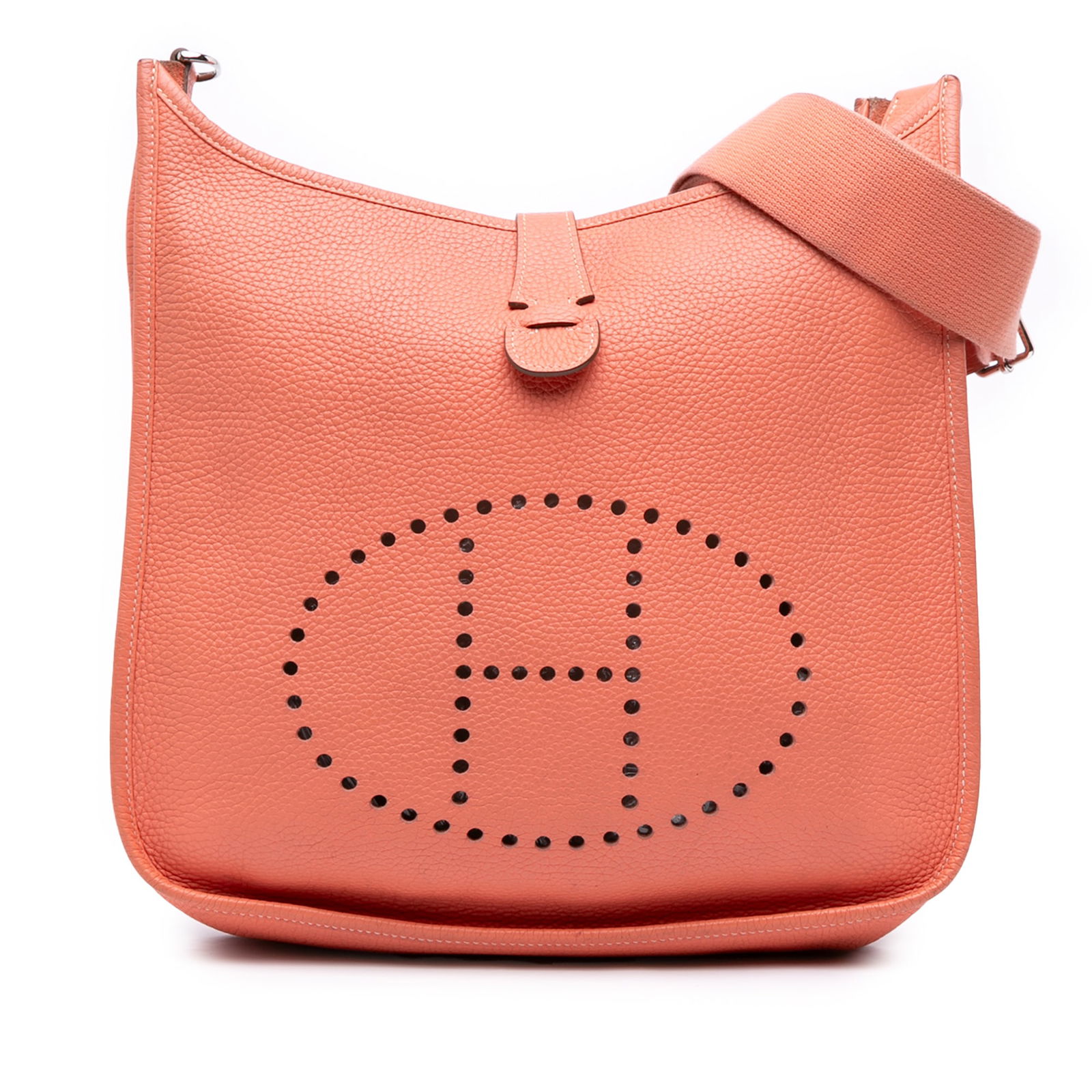 Hermes Clemence Evelyne III 29 Pink Leather Bag (1 of 7)