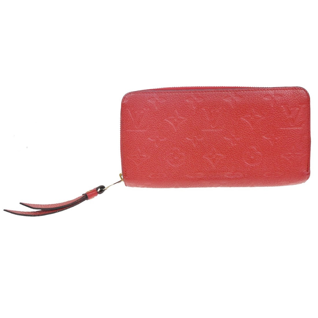 Red Monogram Empreinte Zippy Wallet by Louis Vuitton (1 of 1)